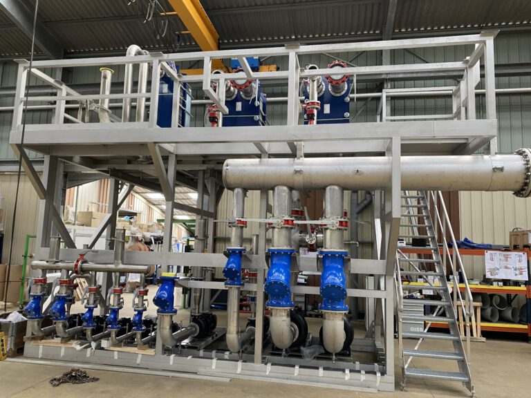 Unité de traitement des eaux industrielles –article par la société Le Garrec sur la thématique de la réutilisation des eaux usées traitées