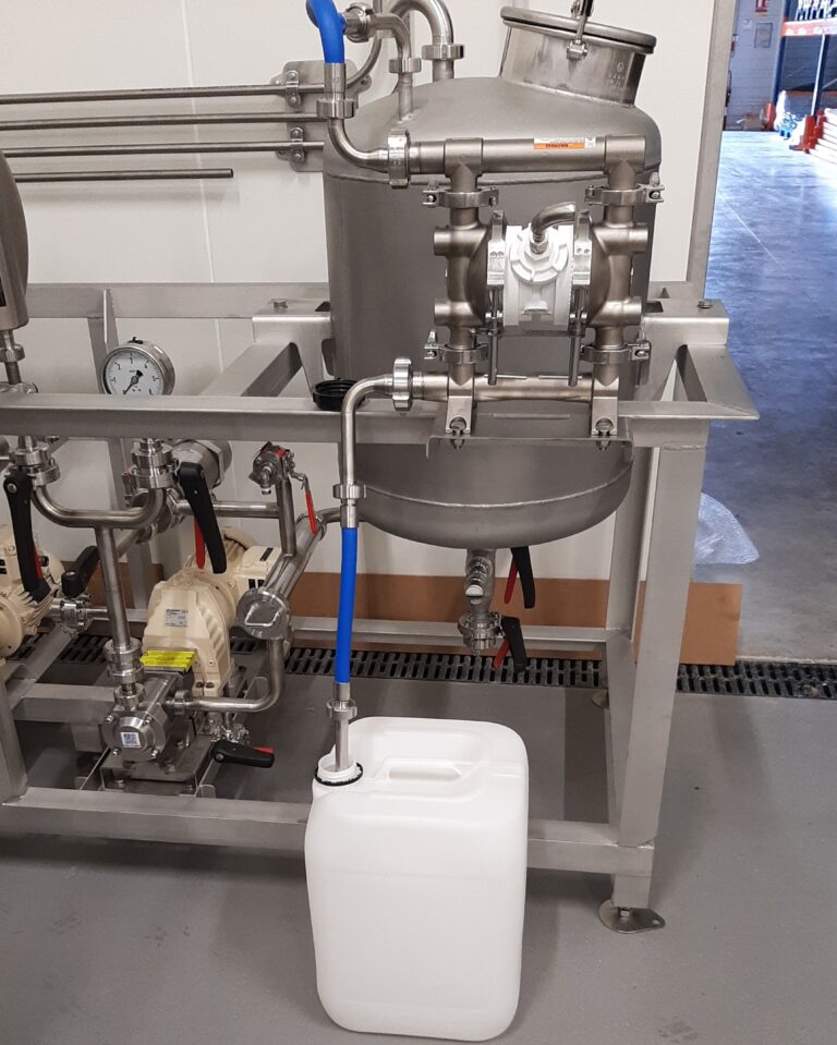 le garrec detail systeme transfert fluides inox