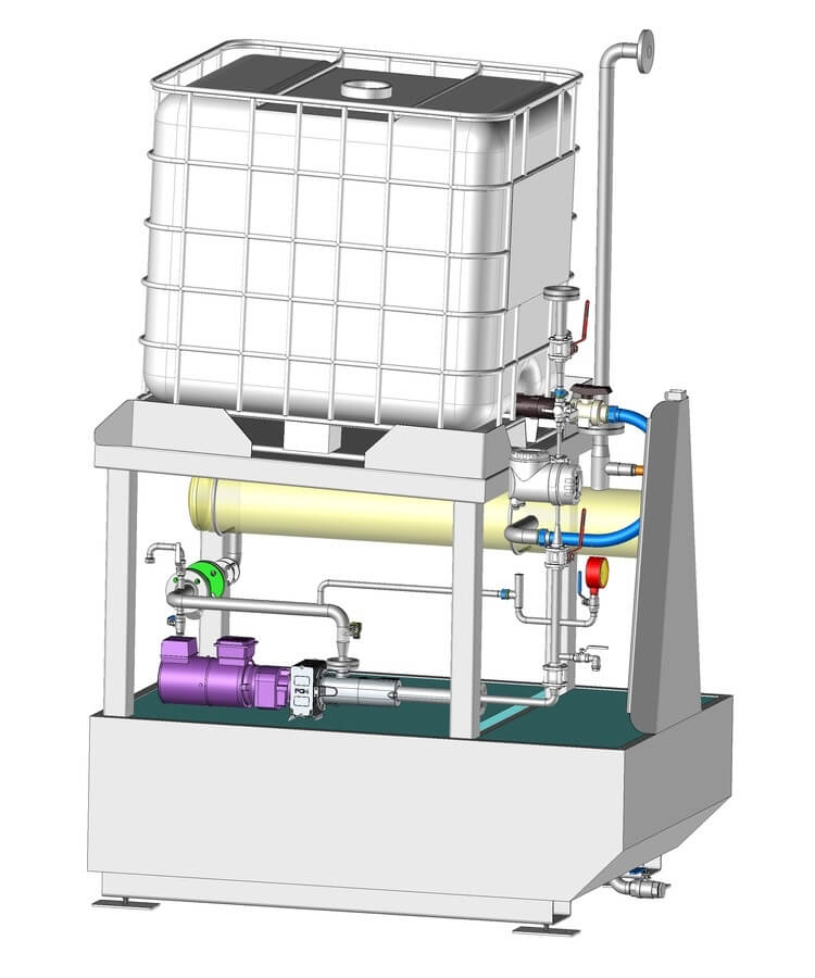 le garrec skid ibc systeme dosage liquide