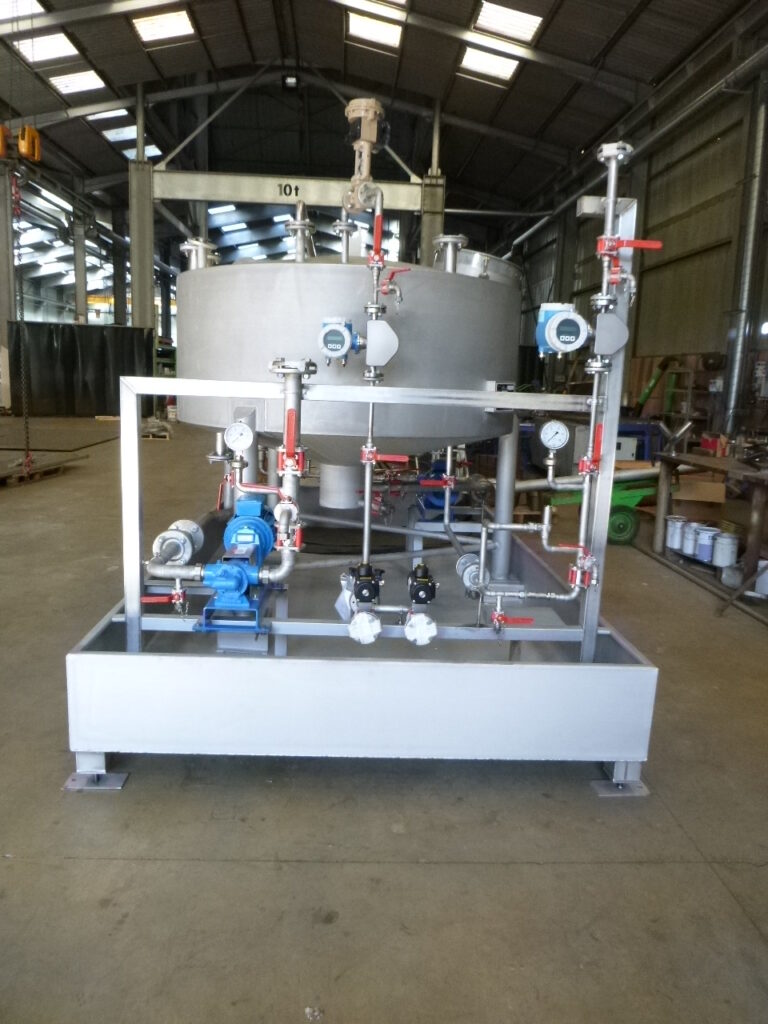 le garrec skid process cuves inox singapour