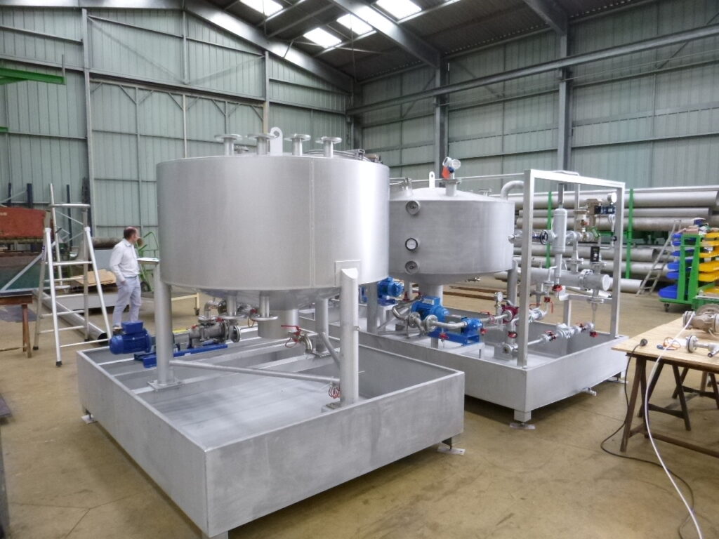 le garrec skid process fabrication inox singapour