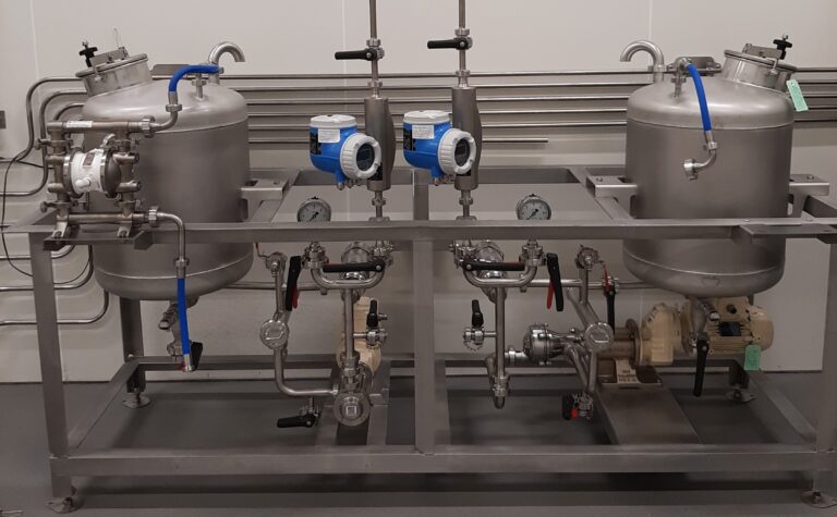 le garrec skid transfert fluides inox process