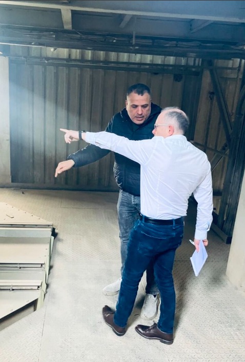 le garrec visite installation industrielle algerie