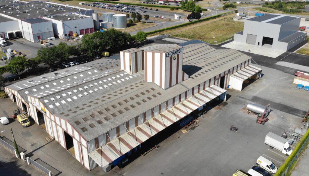 le garrec vue aerienne site industriel