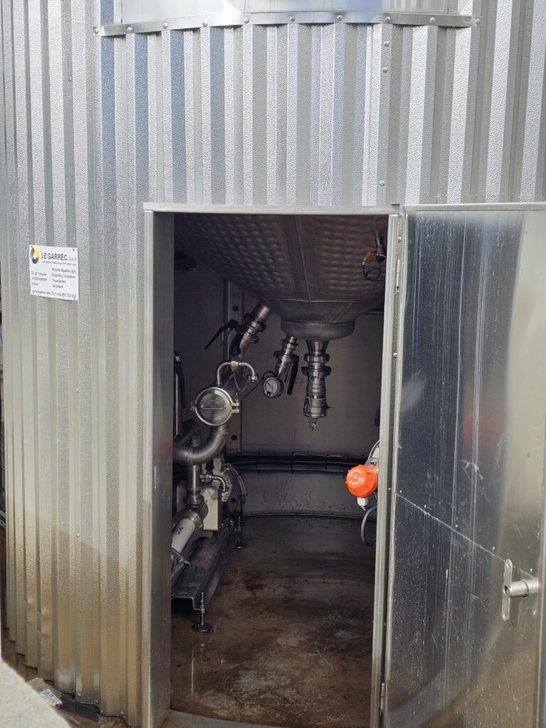 cuve process inox industrie agroalimentaire le garrec
